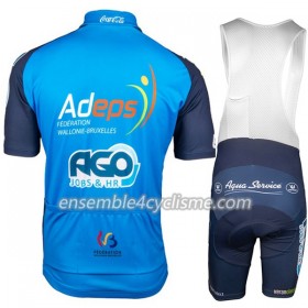 Tenue Maillot + Cuissard à Bretelles 2018 Ago Aqua Service Femme N001